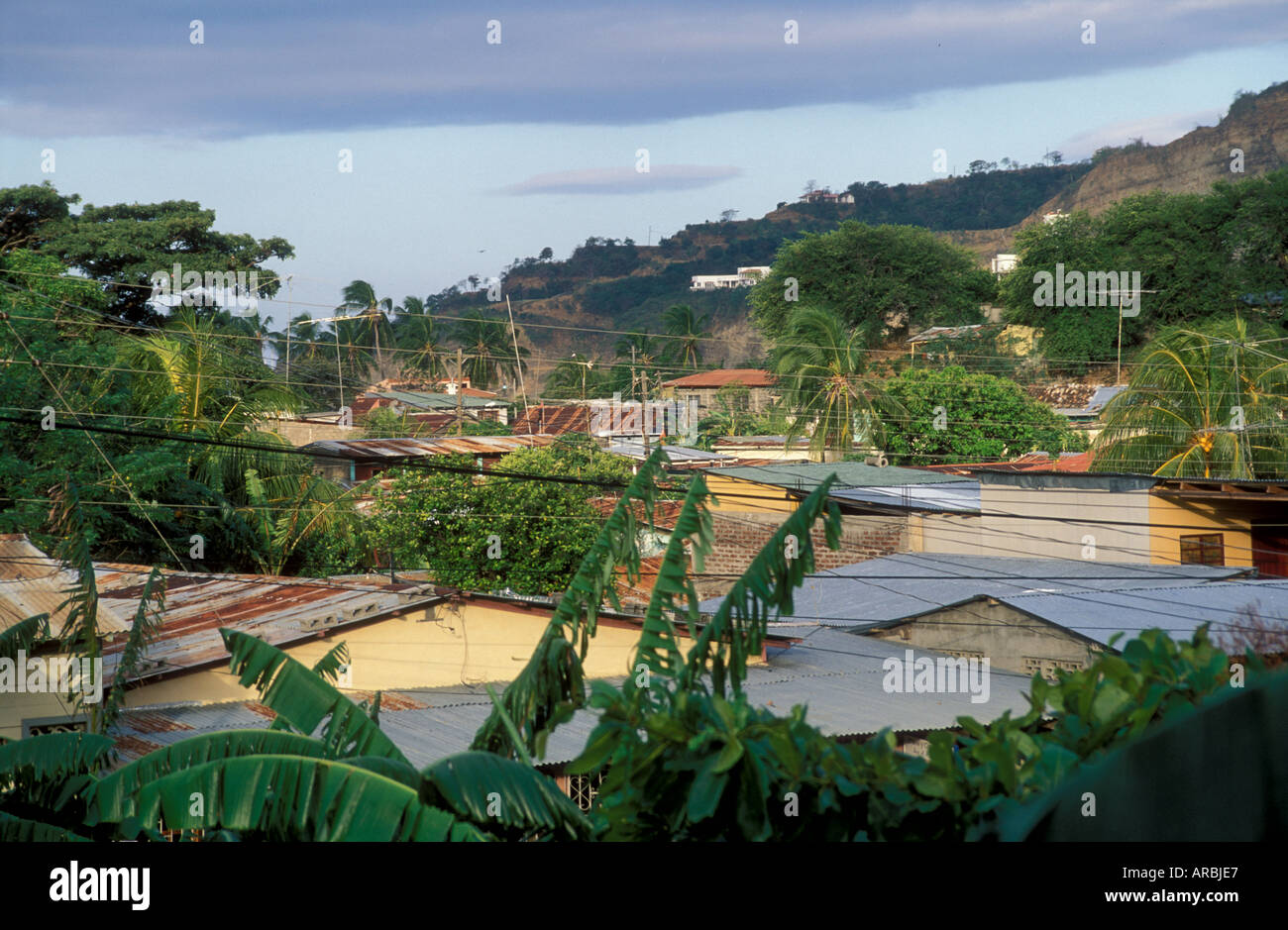 Stadt San Juan del Sur Pazifikküste Nicaragua Stockfoto