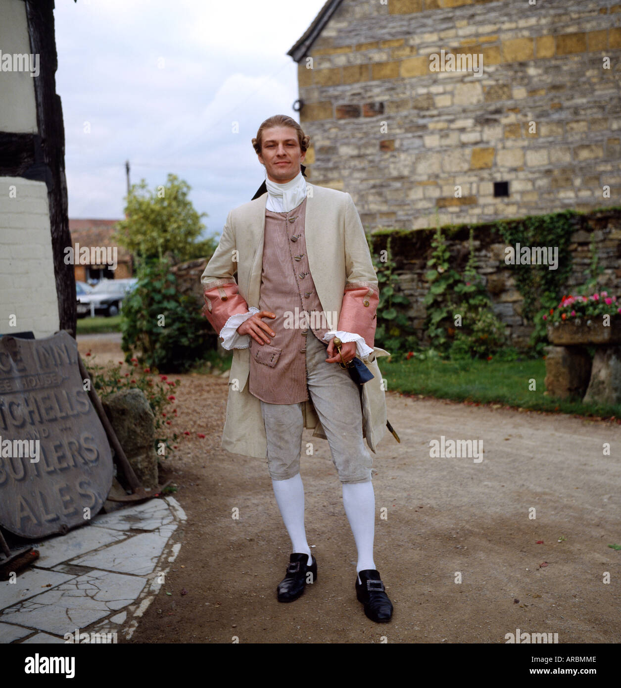 Sean Bean spielt Robert Lovelace in der Verfilmung des Romans Clarissa von Samuel Richardson in England In Großbritannien im Vereinigten Königreich Stockfoto