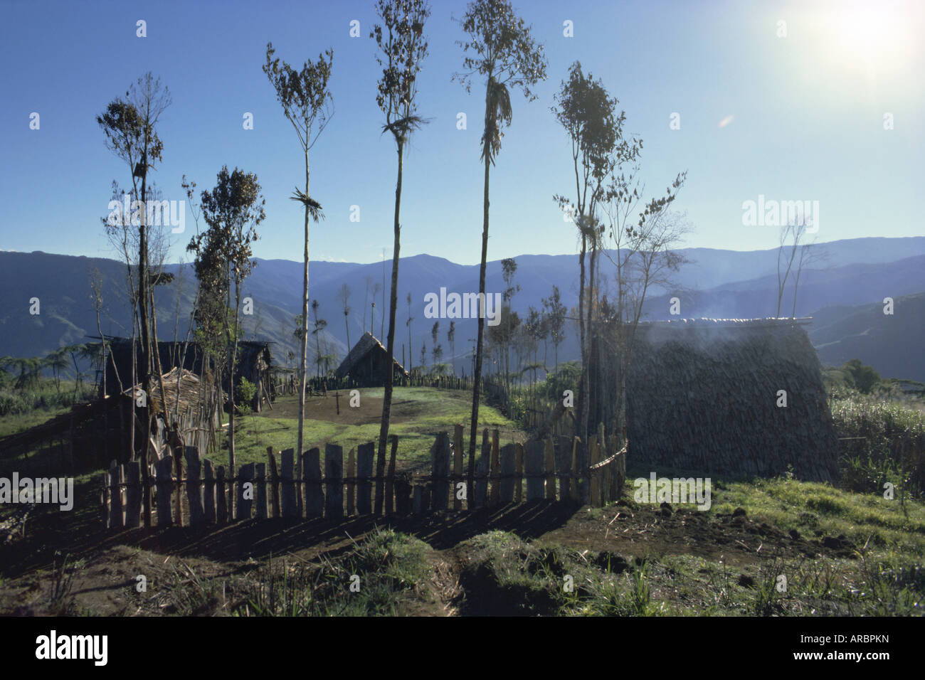 Poporata Villae, Godala Land, Central Province, Papua-Neuguinea, Pazifik Stockfoto