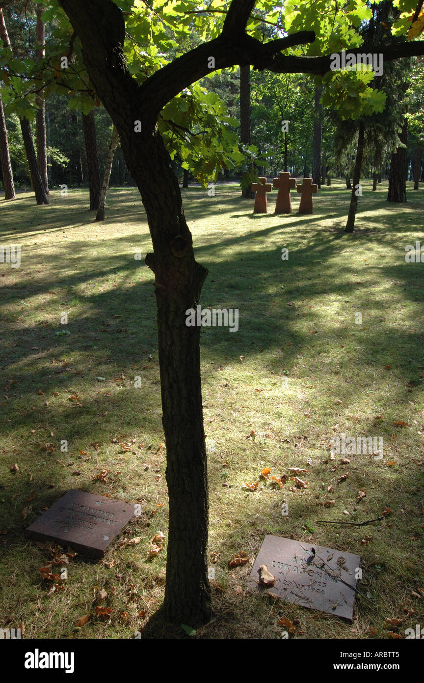 Deutschlands größte Soldatenfriedhof Halbe Stockfoto