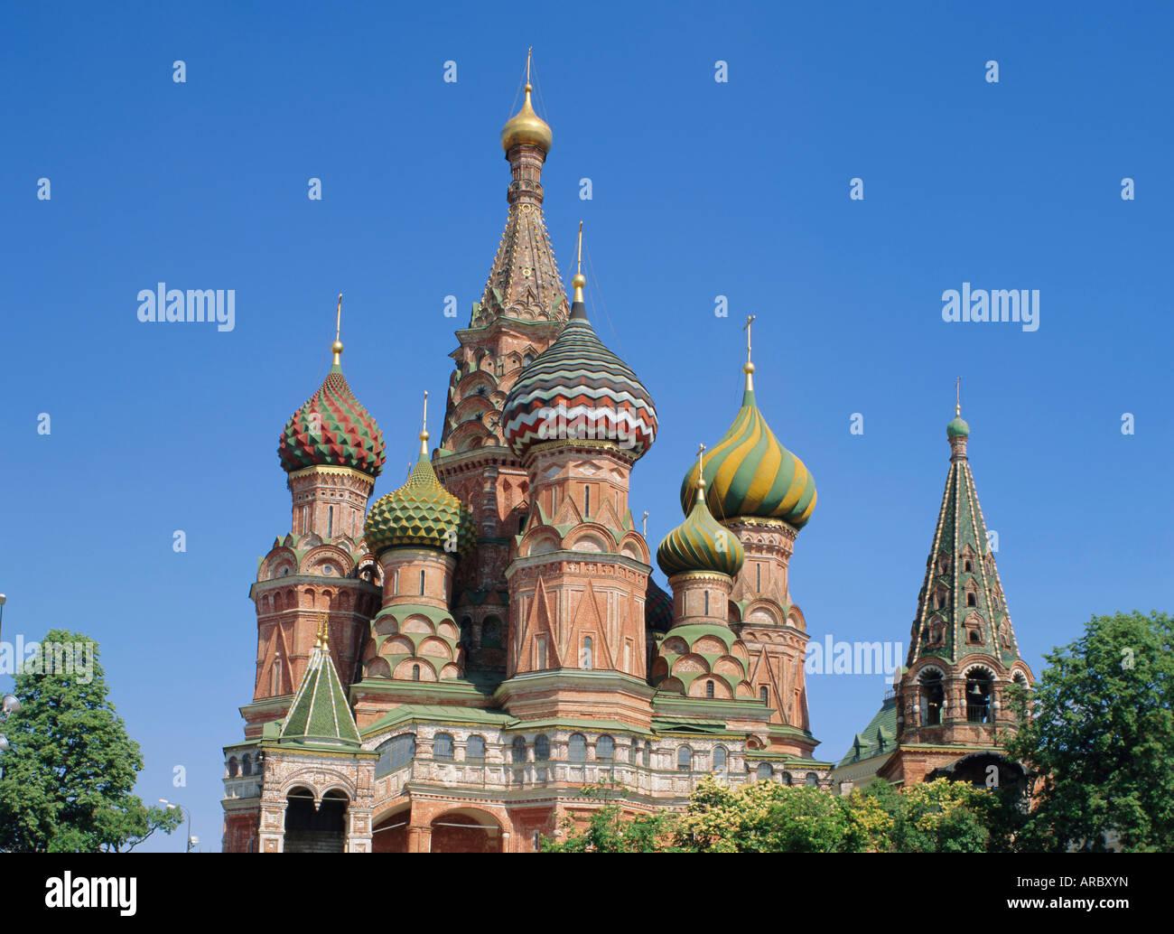 Basilius Kathedrale, Moskau, Russland Stockfoto