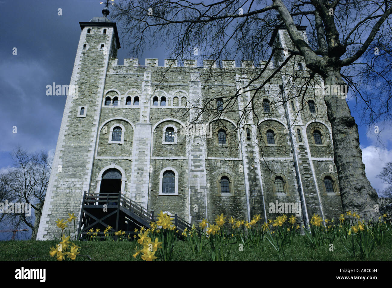 White Tower, Tower of London, UNESCO World Heritage Site, London, England, Vereinigtes Königreich, Europa Stockfoto