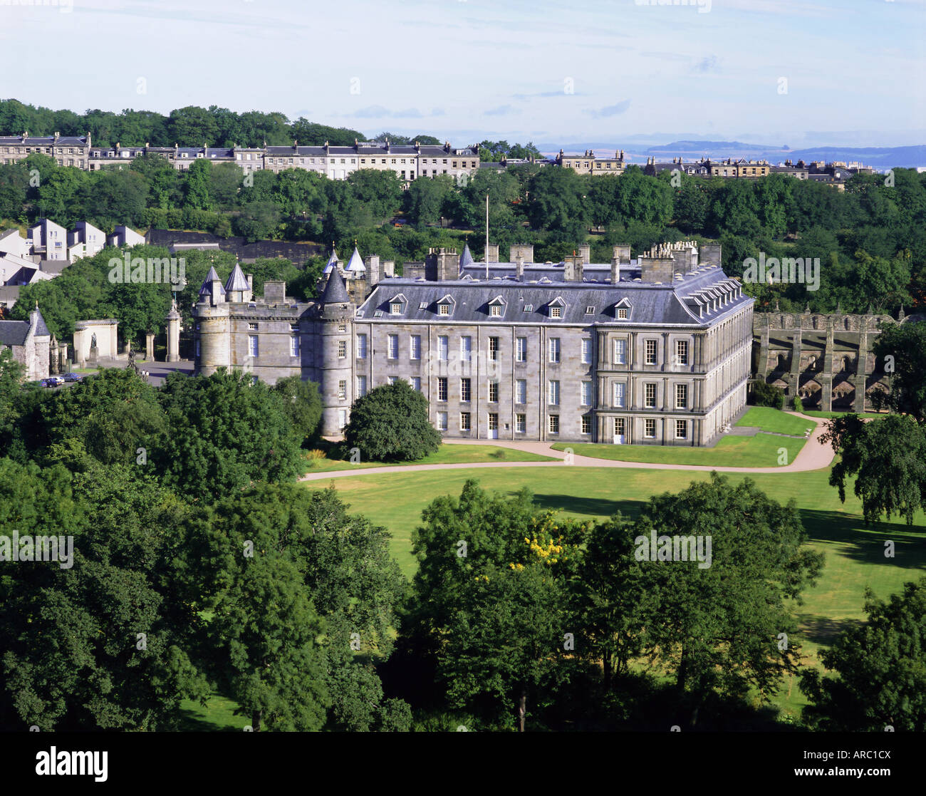 Palace of Holyrood House, Edinburgh, Lothian, Schottland, UK, Europa Stockfoto