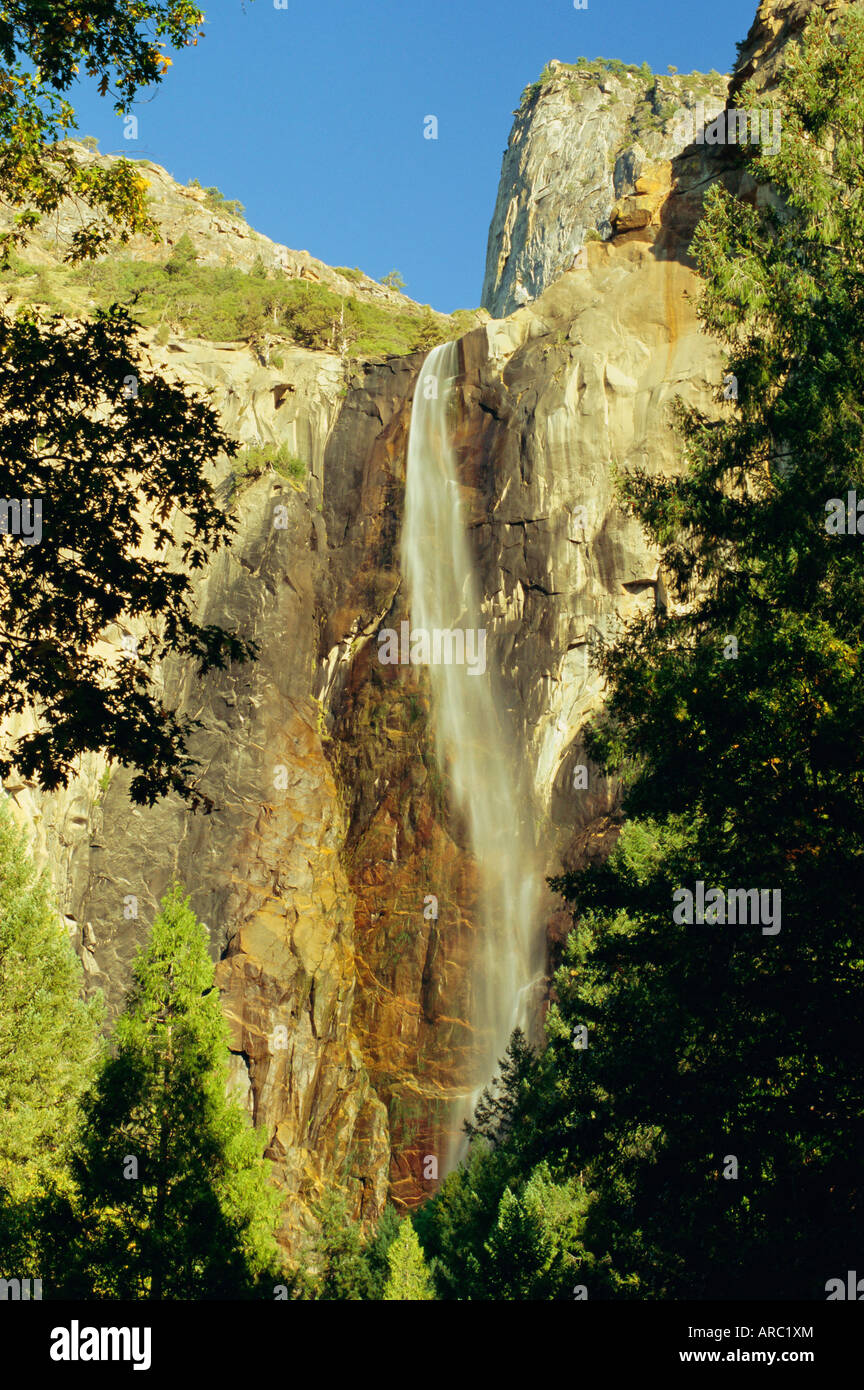 Bridalveil Falls, Yosemite-Nationalpark, Kalifornien, USA Stockfoto