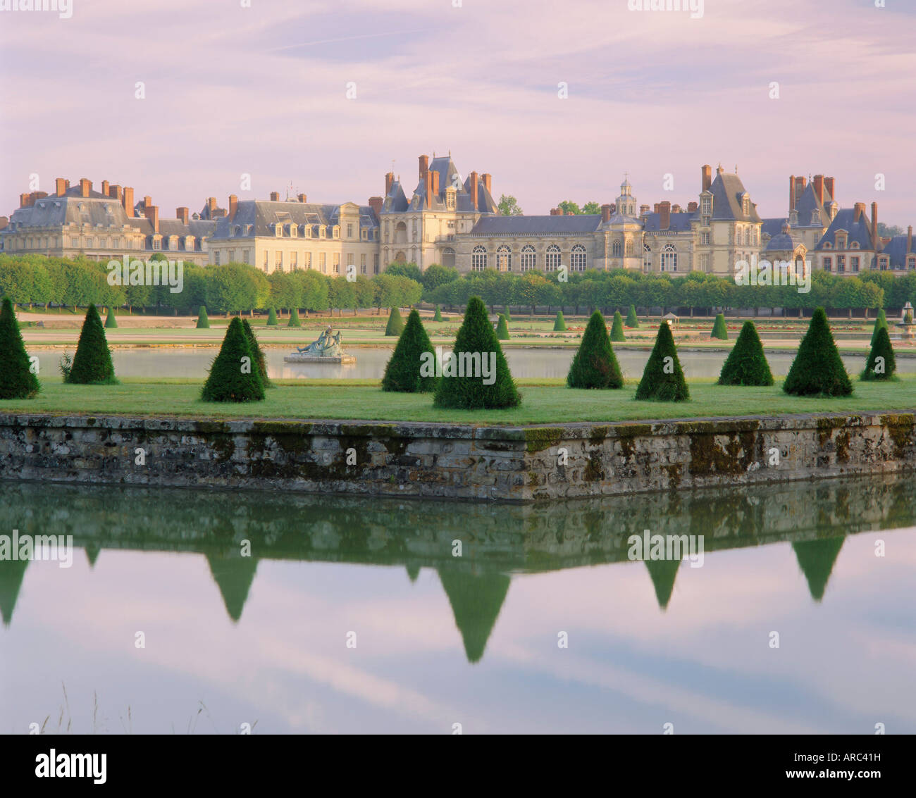 Chateau de Fontainebleau, Fontainebleau, Seine-et-Marne, Ile-de-France, Frankreich Stockfoto