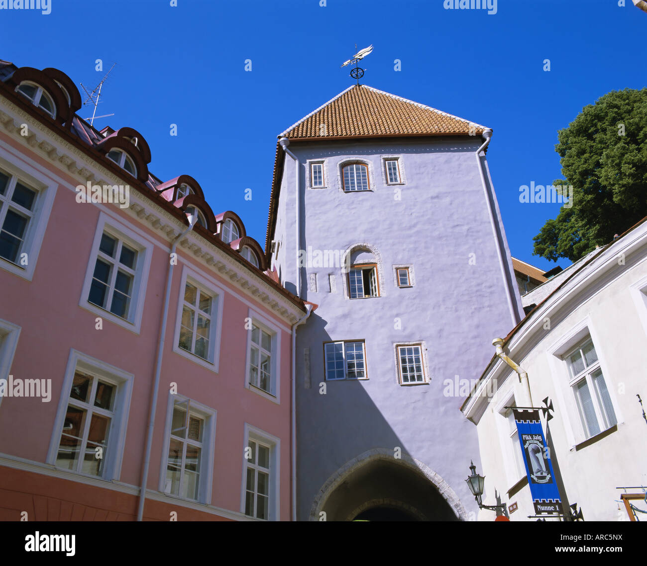 Altstadt, UNESCO-Weltkulturerbe, Tallinn, Estland, Baltikum, Europa Stockfoto