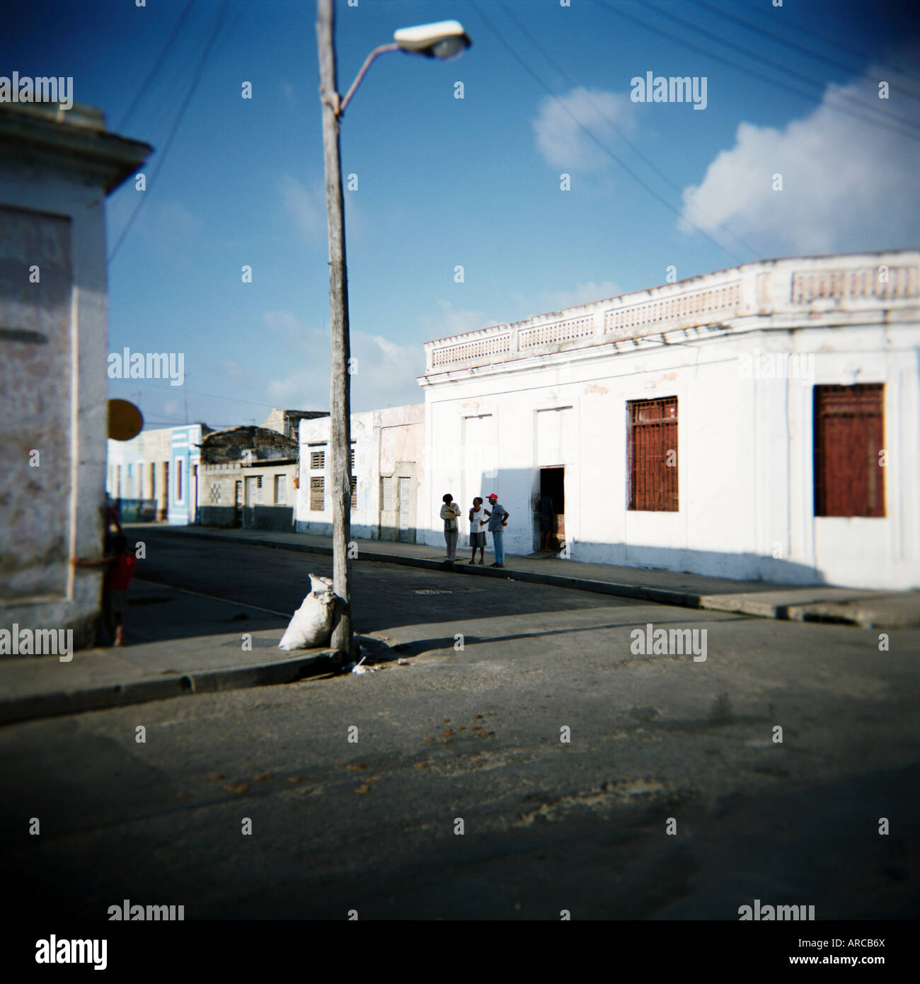 Straßenszene, Cienfuegos, Kuba, Westindische Inseln, Mittelamerika Stockfoto