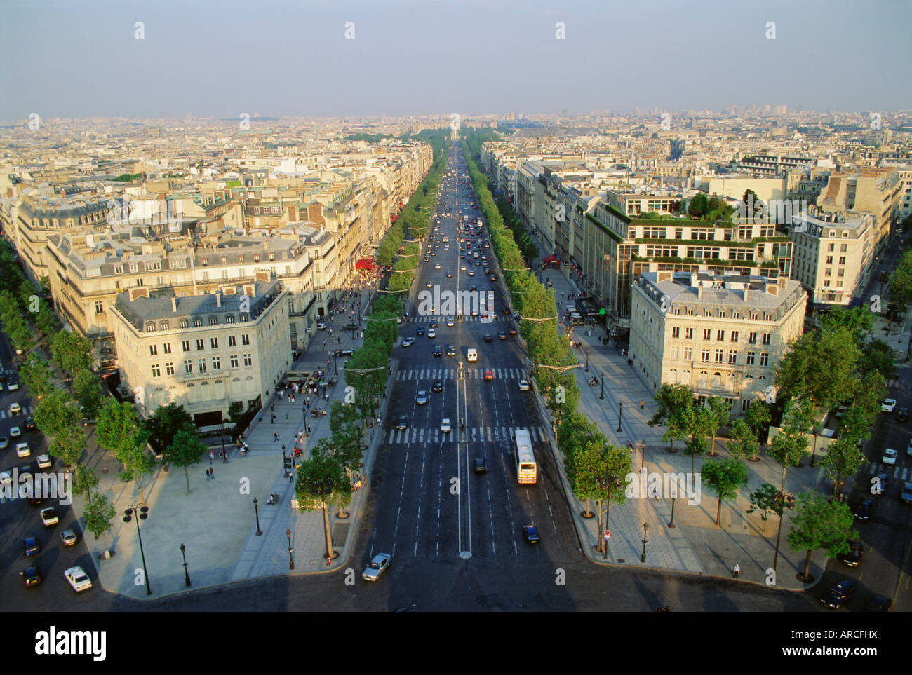 Champs Elysees, Paris, Frankreich, Europa Stockfoto