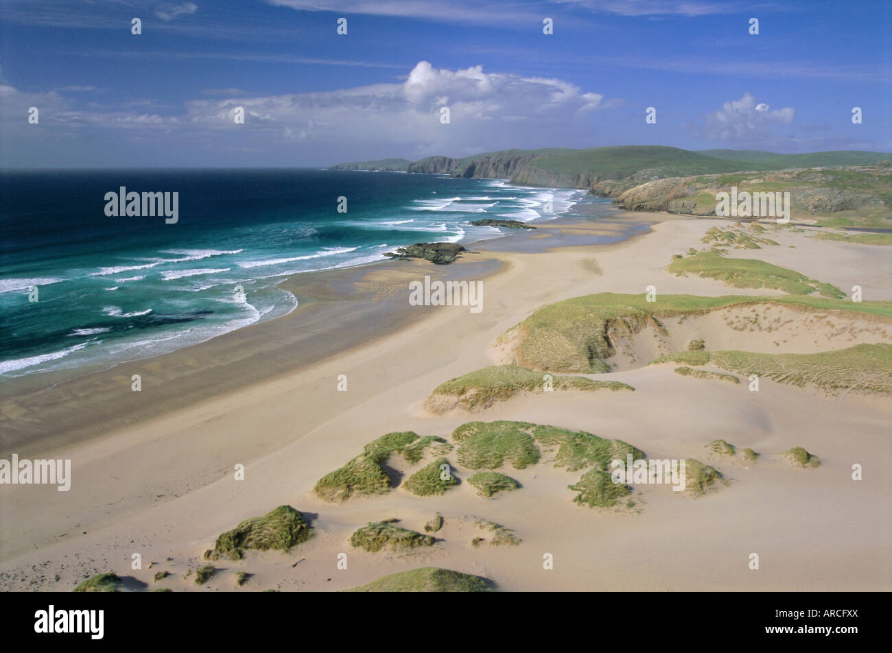 Strand, Sandwood Bay, Highland Region, Schottland, UK, Europa Stockfoto