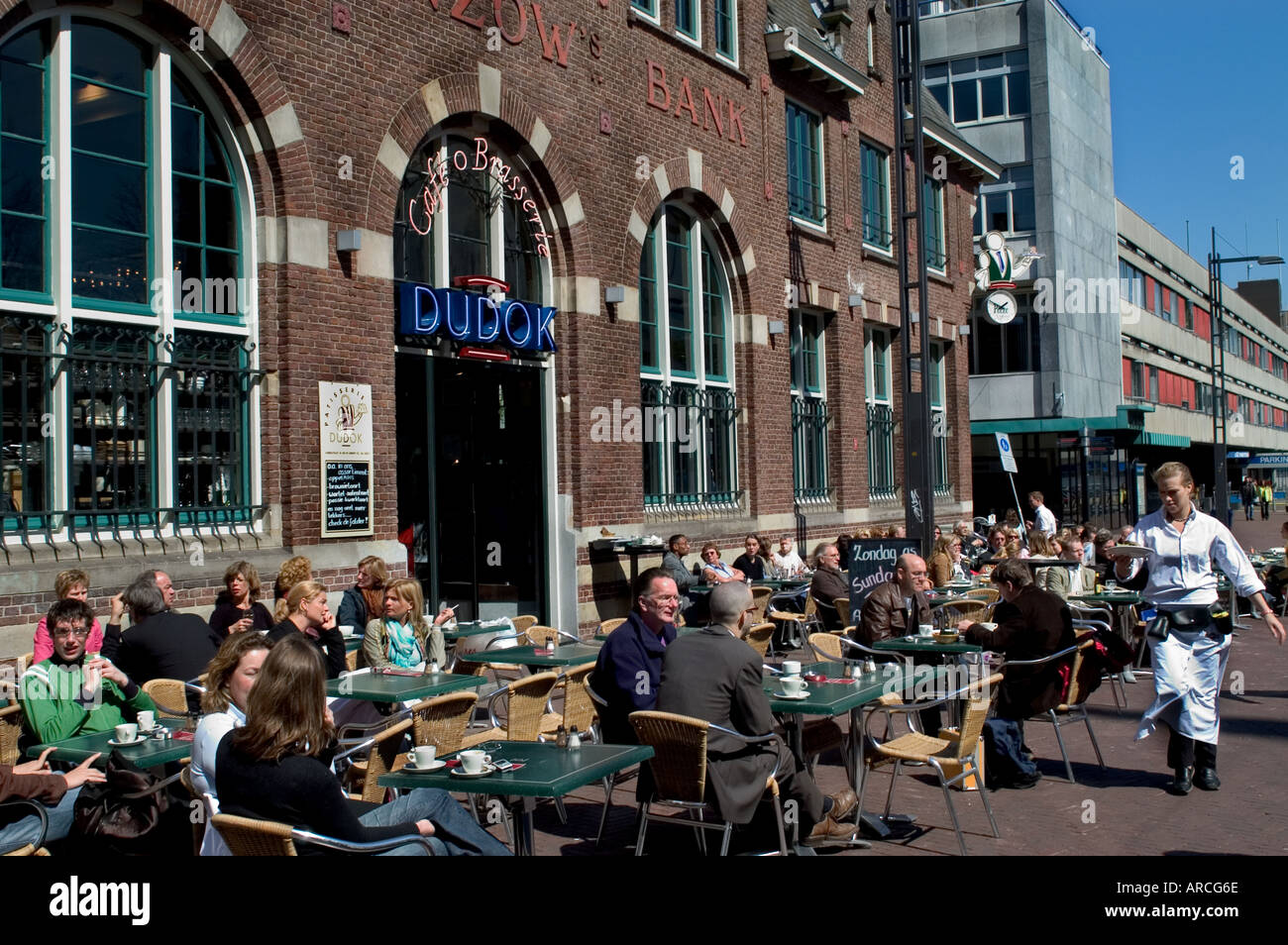 Arnhem Gelderland Restaurant bar Kneipe Niederlande Stockfoto