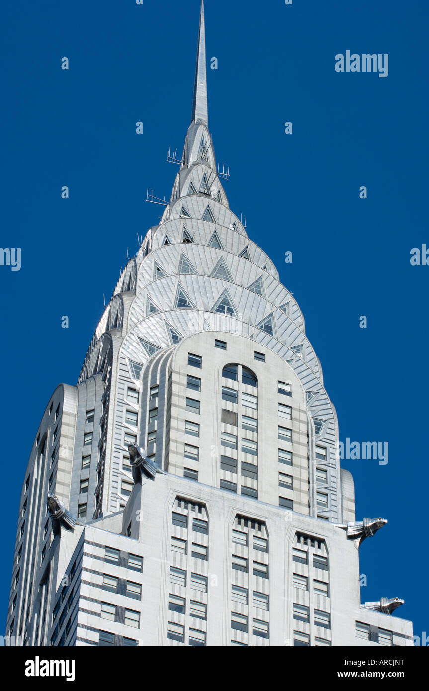 The Chrysler Building, 42nd Street, Manhattan, New York City, New York, United States of America, North America Stockfoto