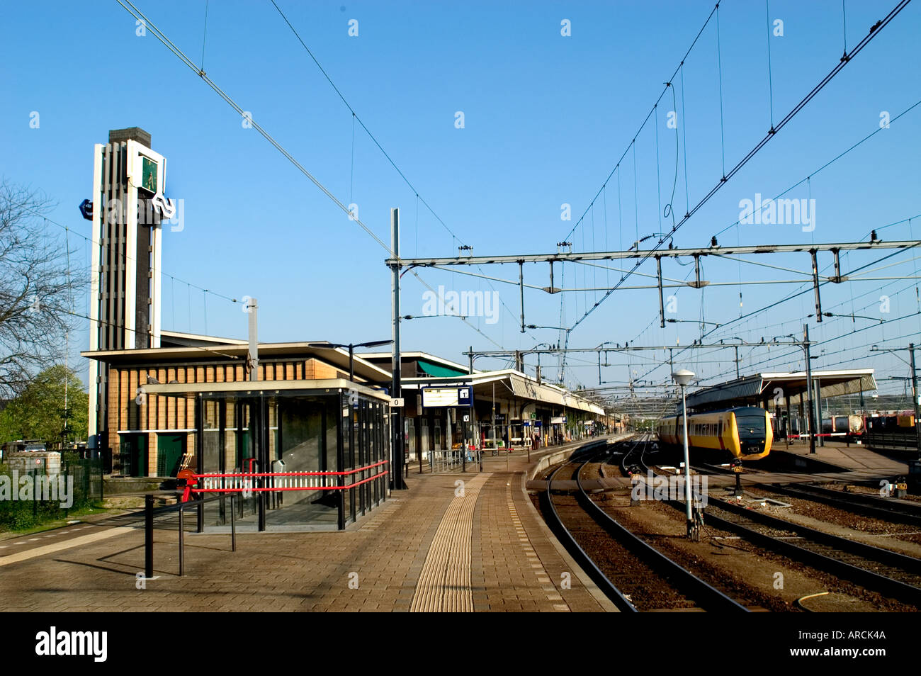 Stadt Stadt Venlo Zug Bahnhof niederländischen Niederlande Stockfoto