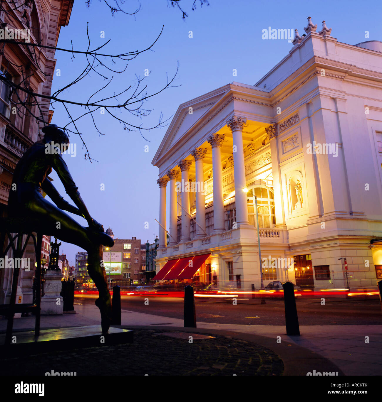Das Royal Opera House, Covent Garden, London, England, Vereinigtes Königreich Stockfoto