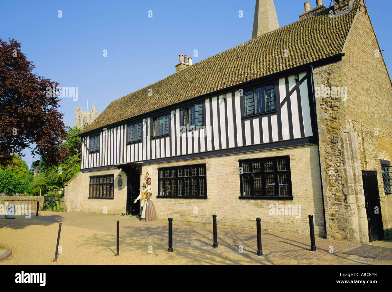 Oliver Cromwells Haus, Ely, Cambridgeshire, England, Vereinigtes Königreich Stockfoto