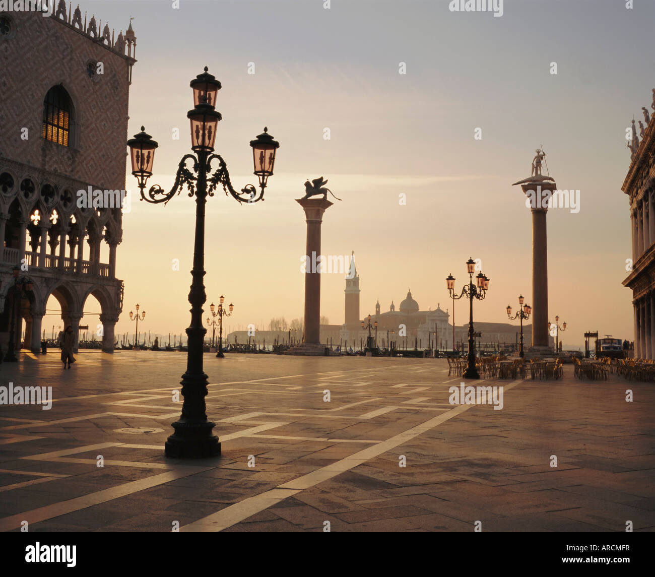 Markusplatz, Venedig, Veneto, Italien Stockfoto