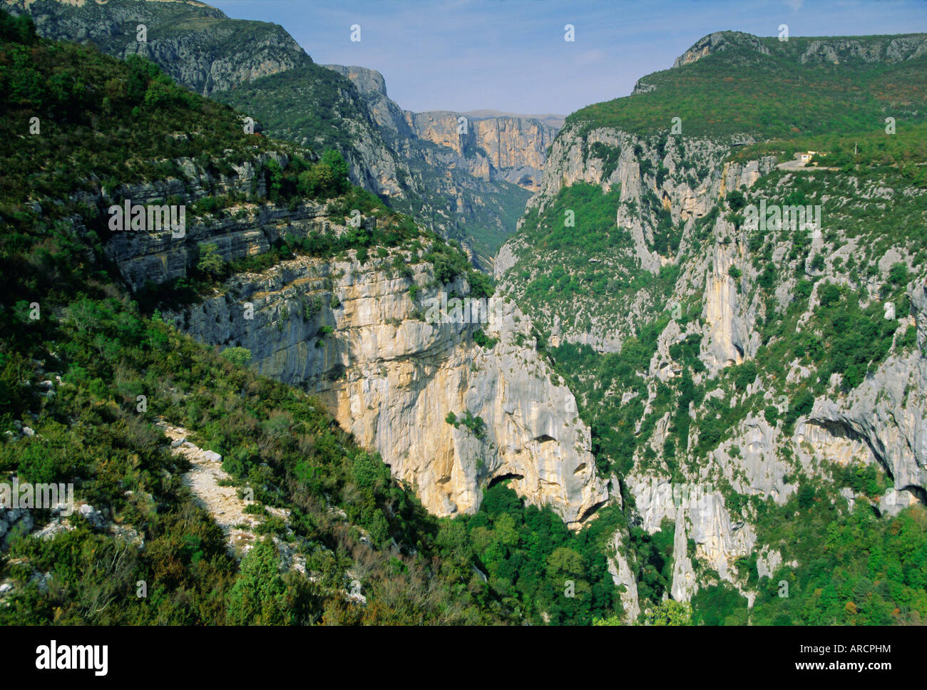 Gorges du Verdon (Verdon-Schluchten), Alpes de Haute Provence, Provence, Frankreich, Europa Stockfoto