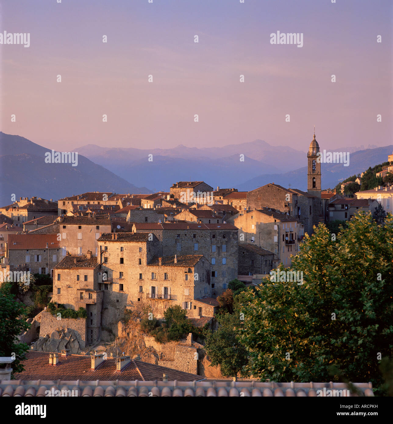 Sartène, Korsika, Frankreich, Europa Stockfoto