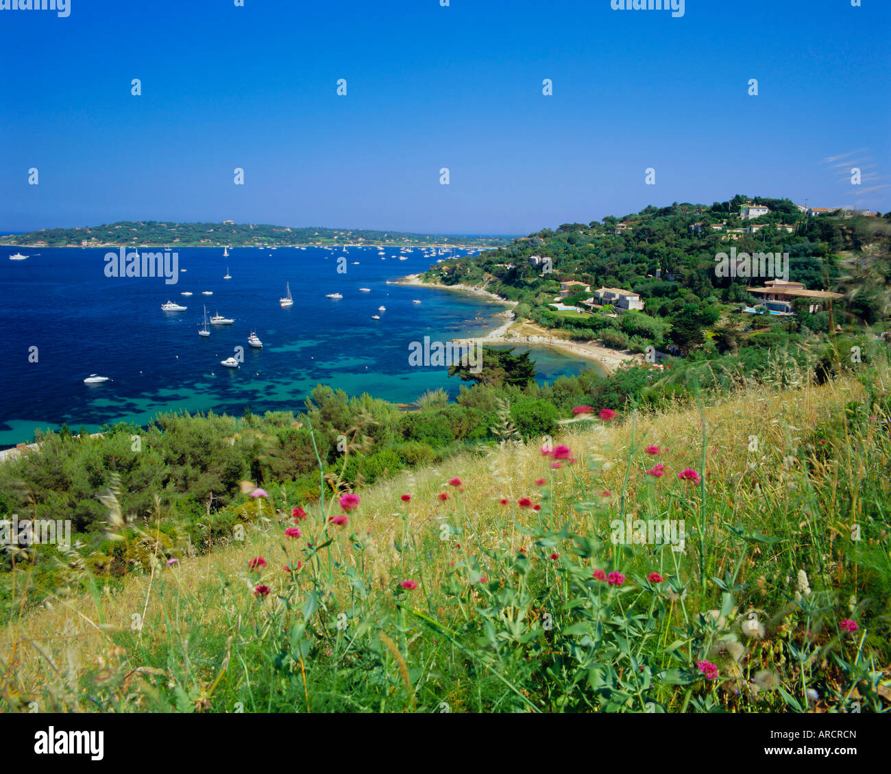 Kappe, St. Pierre und Baie des Gonebiers, Cote d ' Azur, Provence, Frankreich, Europa Stockfoto