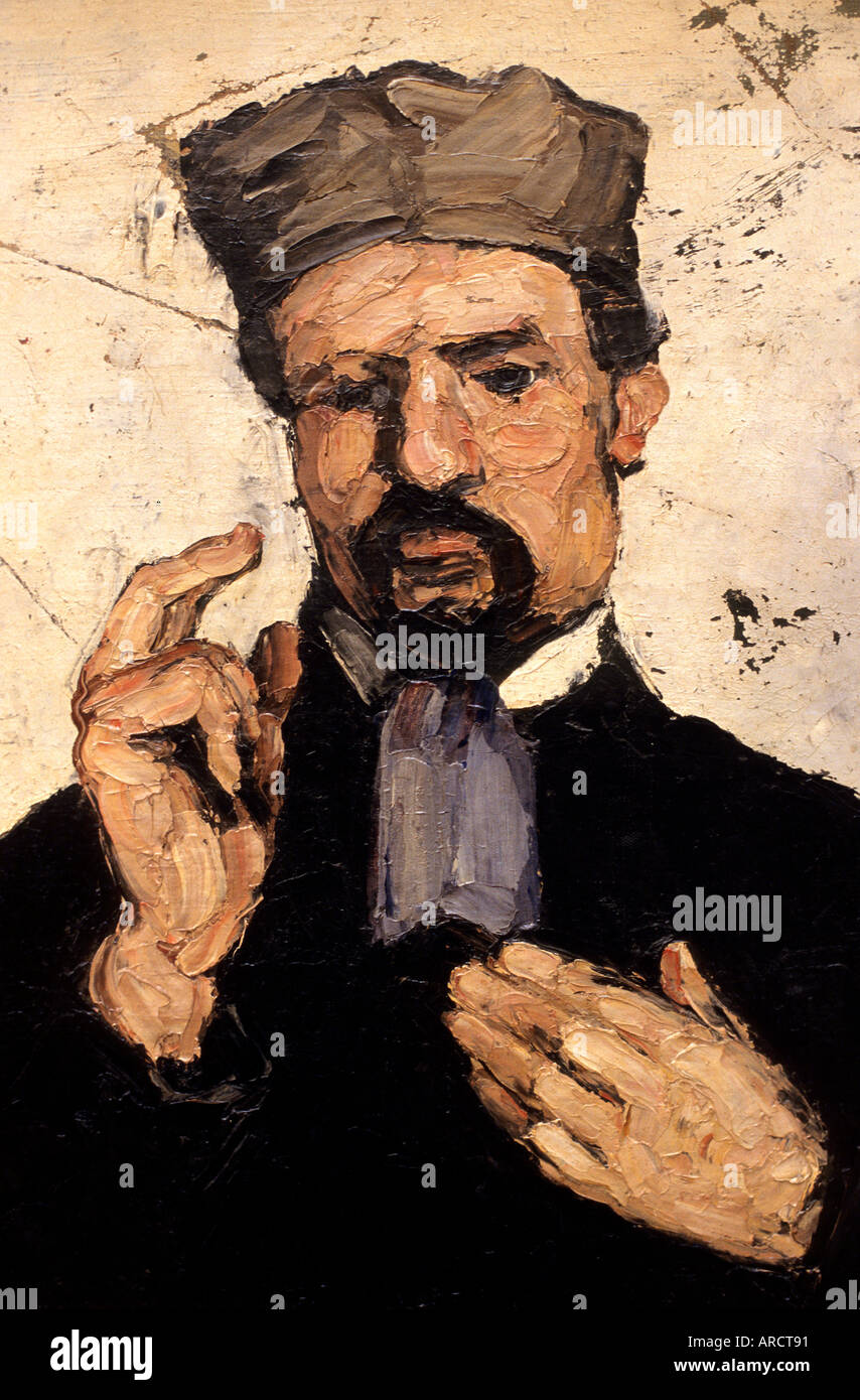 L' Oncle Dominique de Advocat 1866 der Rechtsanwalt Paul Cézanne 1839 – 1906 Frankreich Französisch Stockfoto