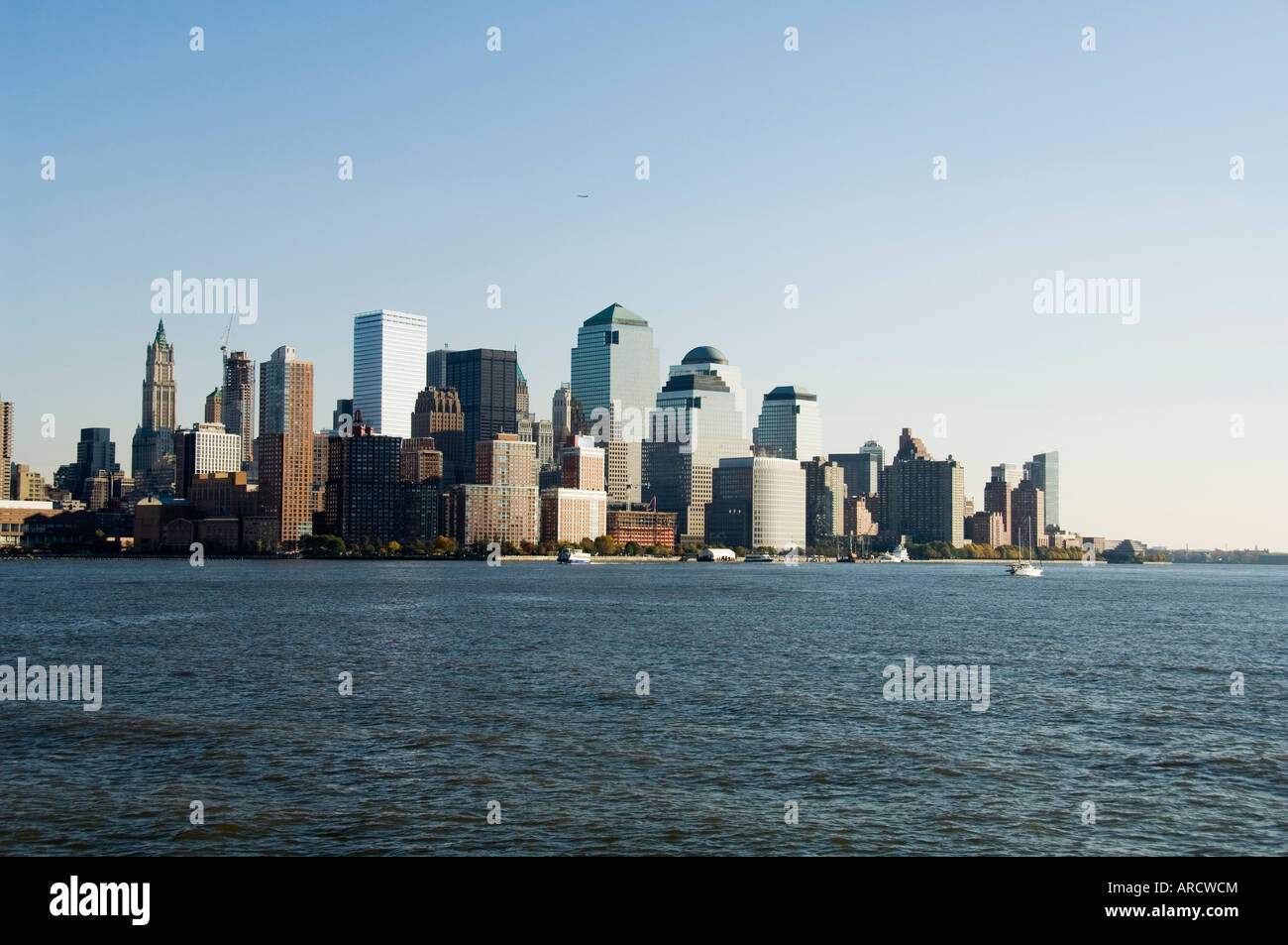 Geschäftsviertel, Lower Manhattan, New York City, New York, Vereinigte Staaten von Amerika, Nordamerika Stockfoto