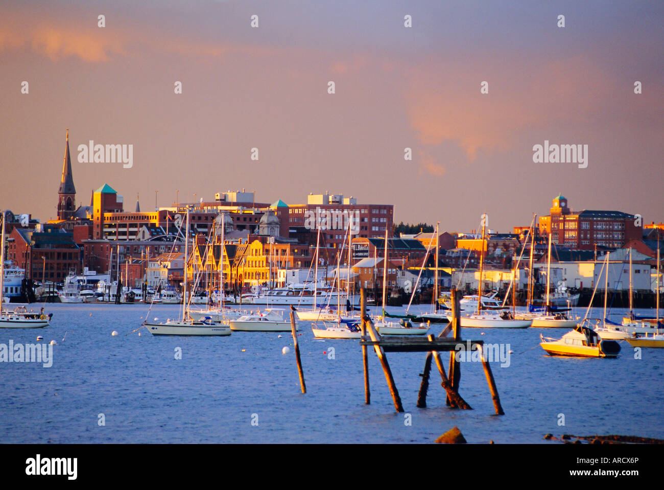 Portland, Maine, USA Stockfoto