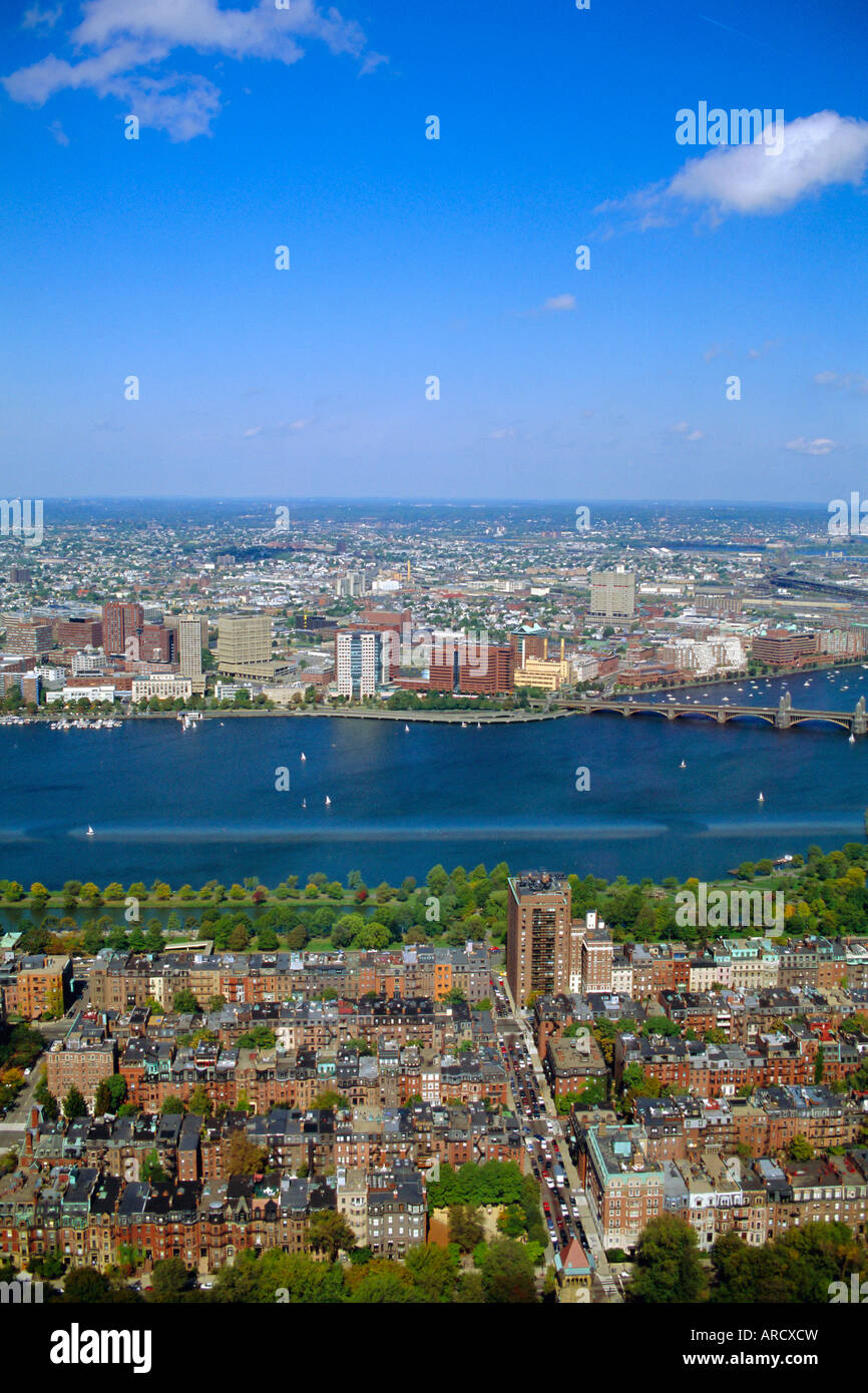 Charles River, Back Bay Area, Boston, Massachusetts, USA Stockfoto