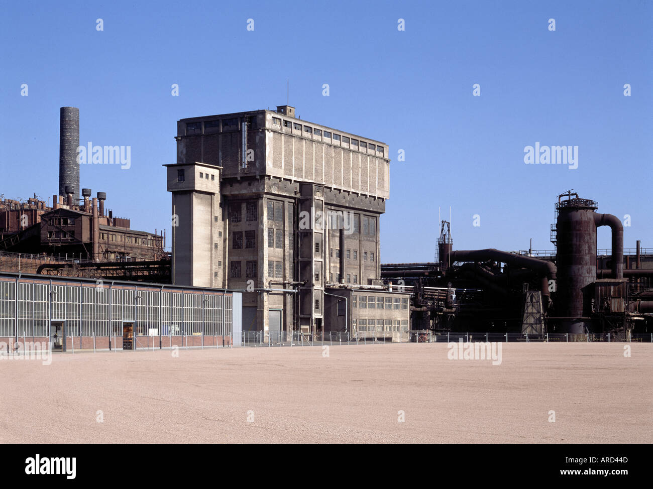 Völklingen, Alte Hütte, Wasserturm Stockfoto