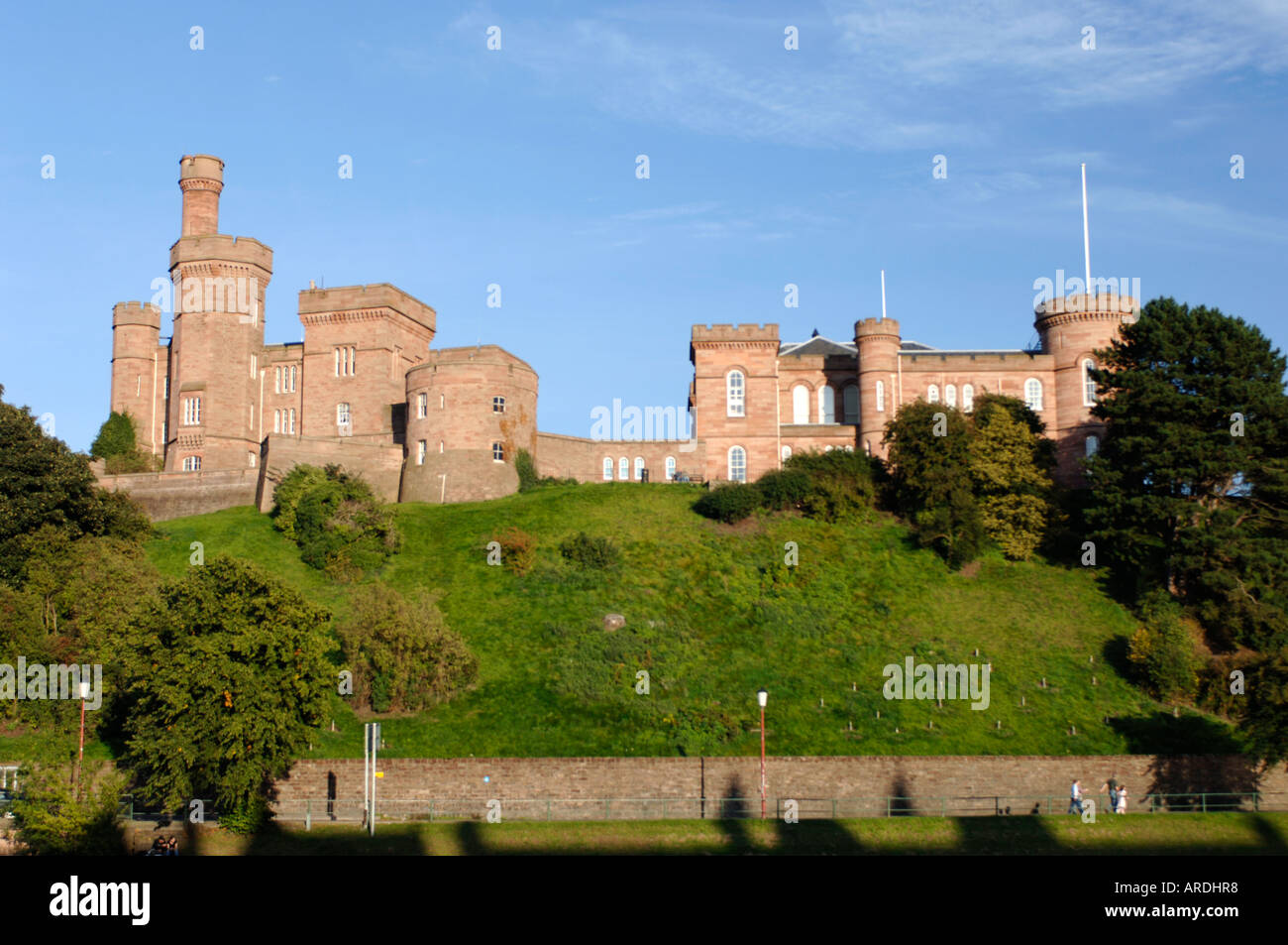 Inverness Castle.  XPL 3556-346 Stockfoto