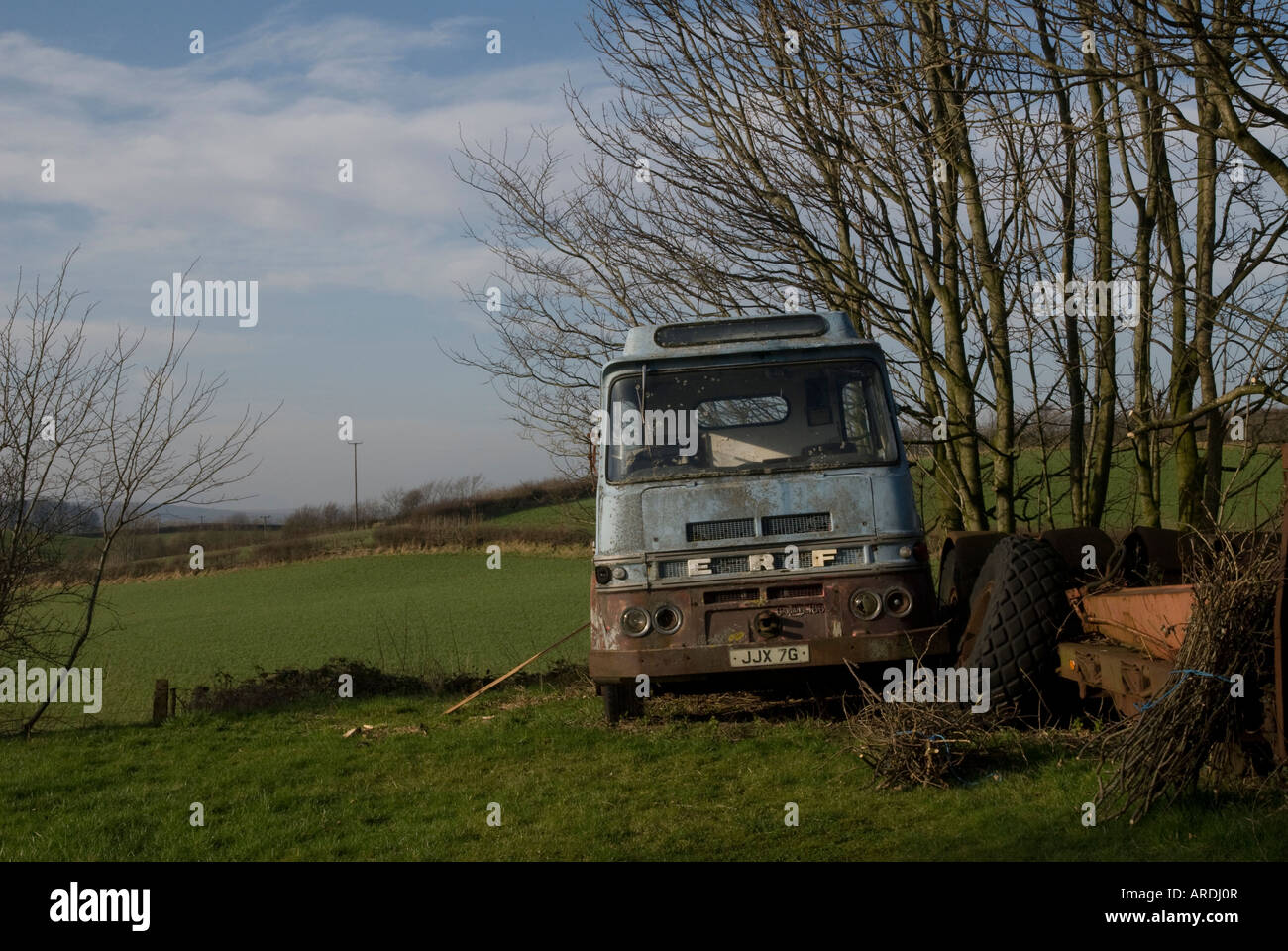 Oldtimer LKW Stockfoto