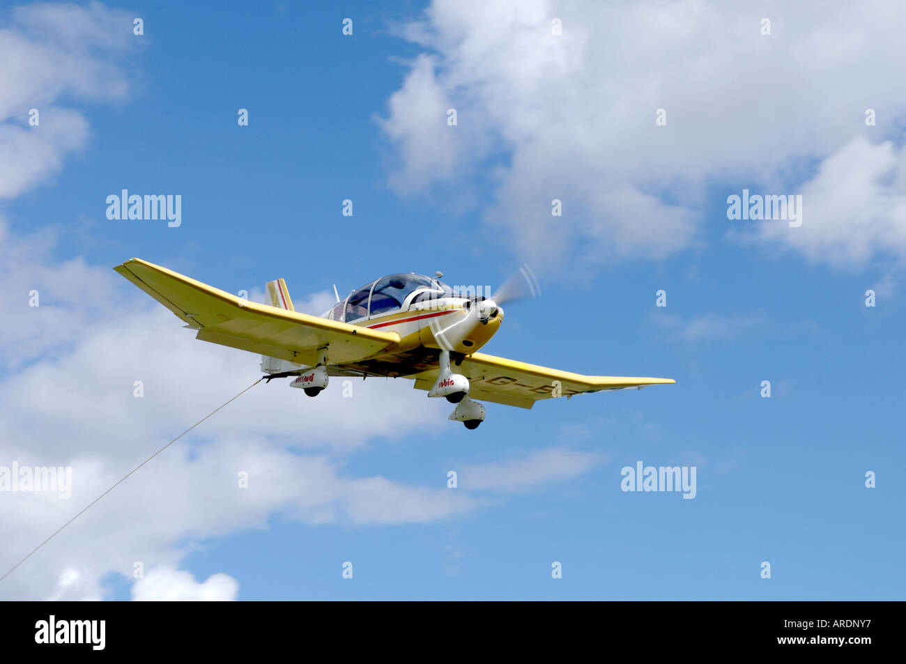 Jodel D112 produziert durch Gesellschaft Aeronautic Normande (SAN) in Bernay. Frankreich.  XAV 3659-354 Stockfoto