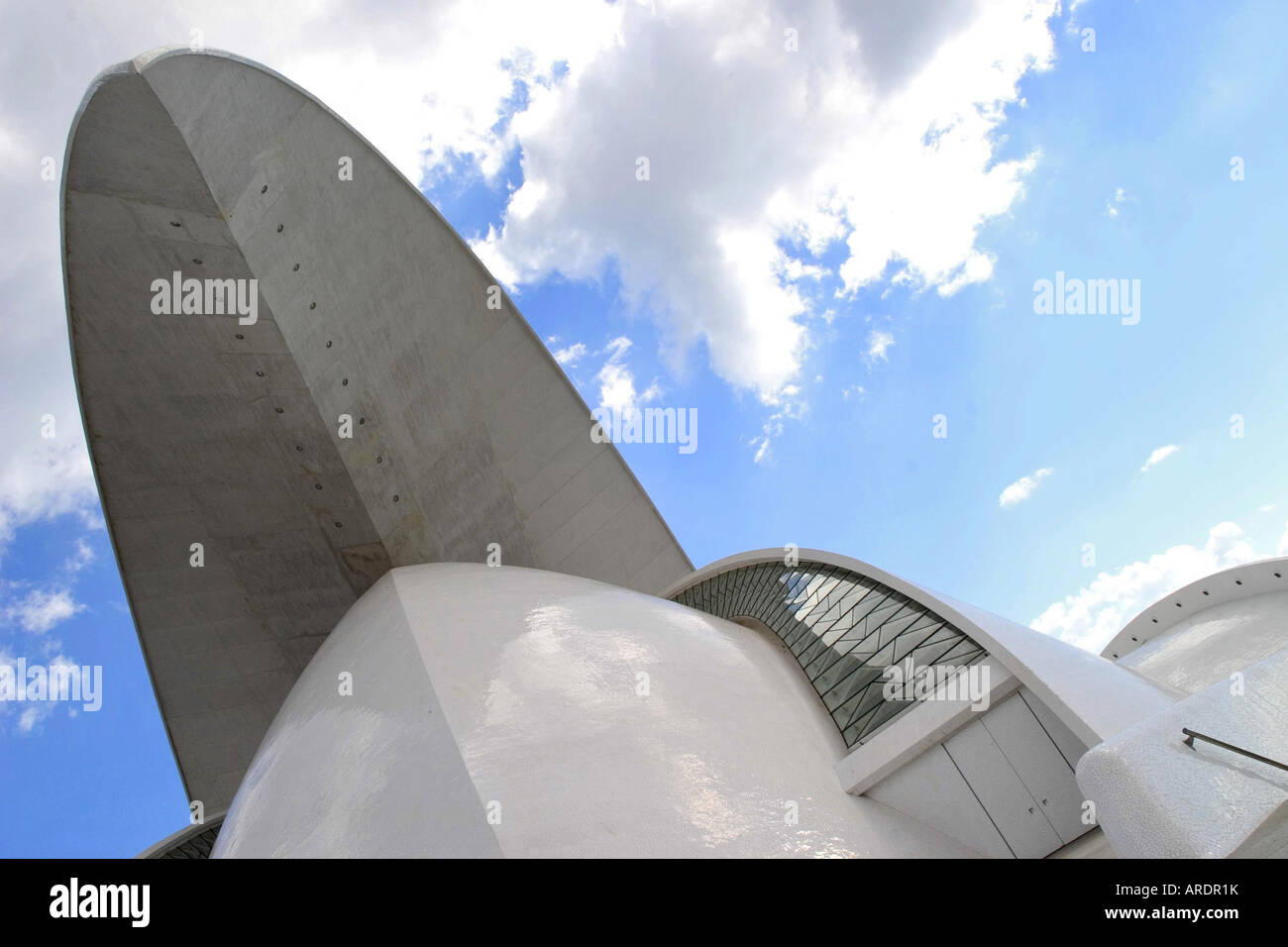 Das Auditorio de Tenerife wurde entworfen vom spanischen Architekten Santiago Calatrava in Santa Cruz Tenerife Stockfoto