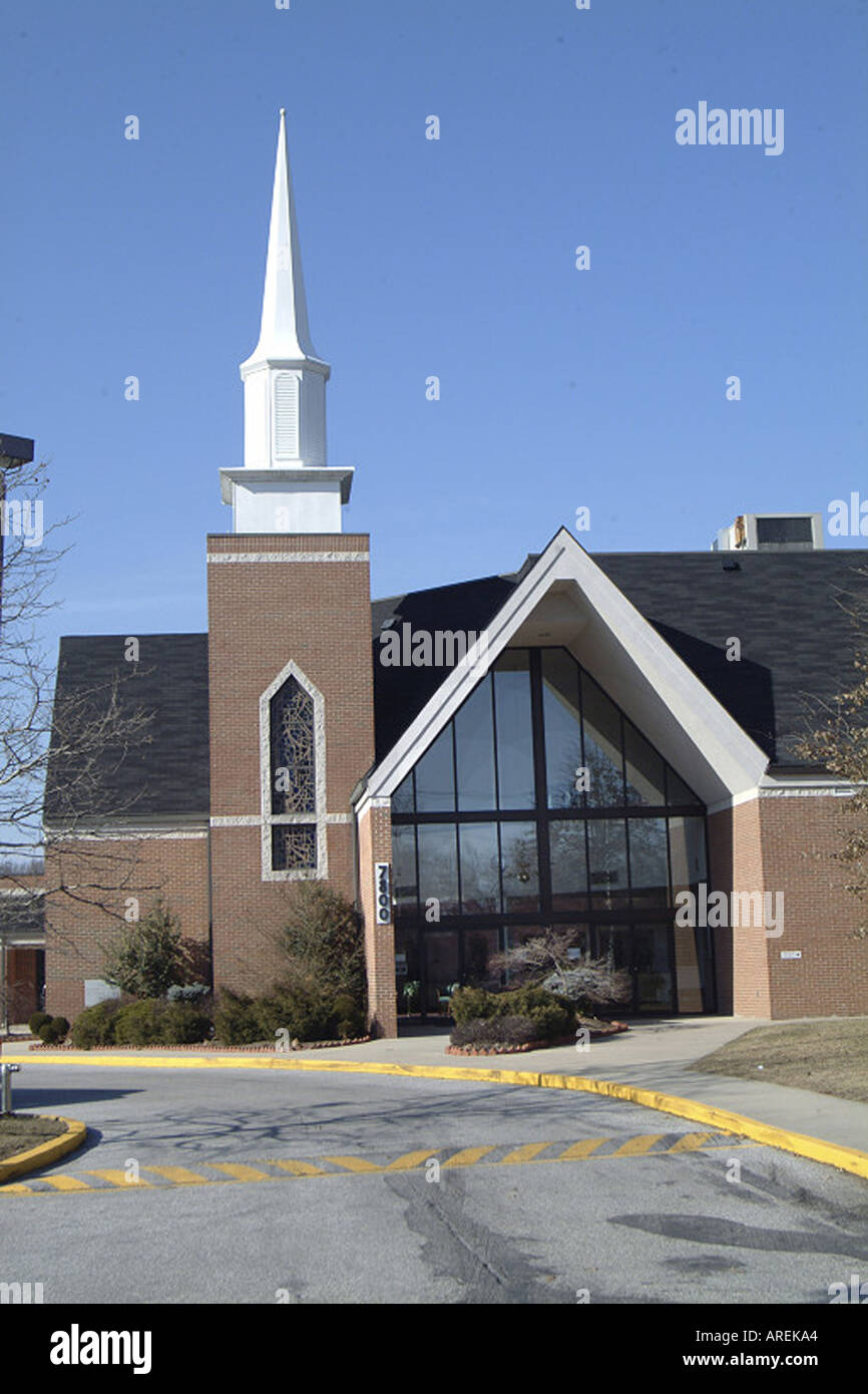 Trinity Versammlung Gottes Kirche Lahnam Md Stockfoto