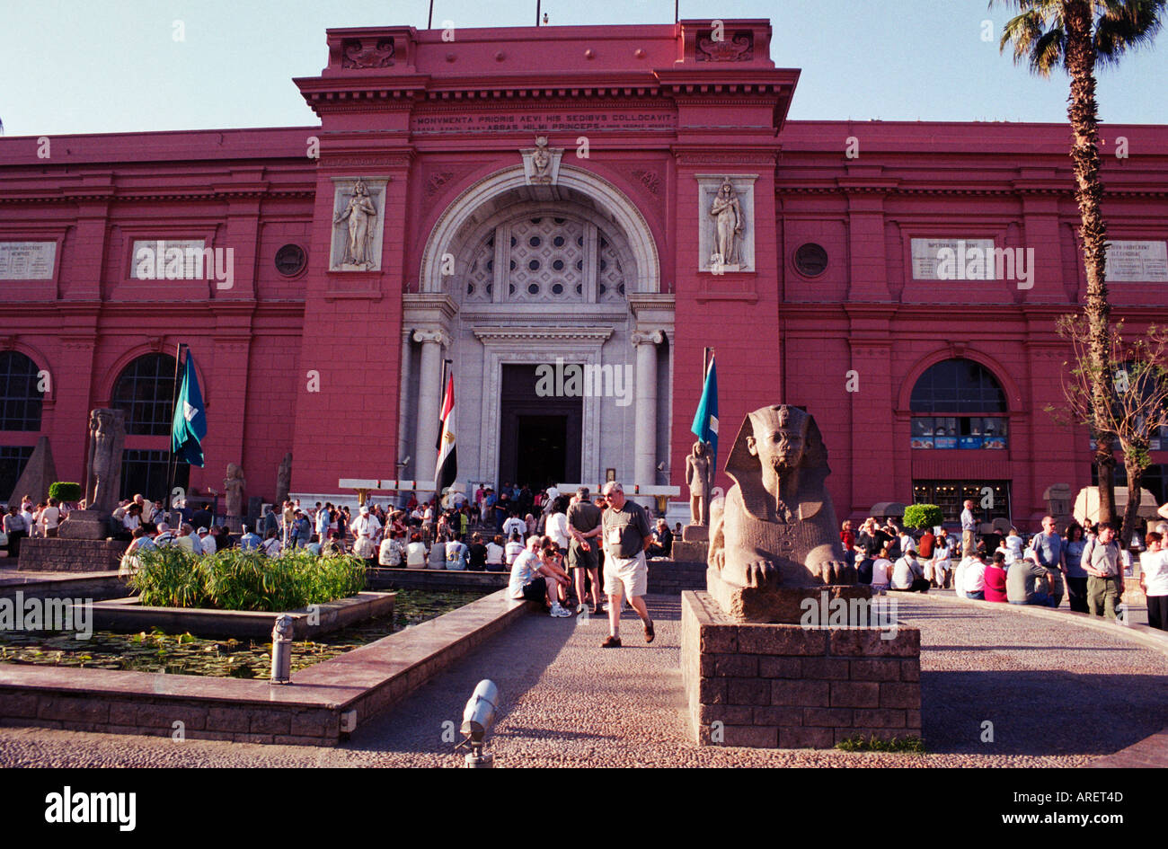 Ägyptisches Museum, Kairo, Ägypten Stockfoto