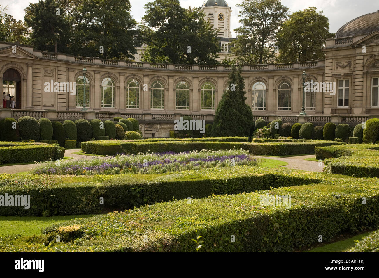 Royal palace gardens brussels belgium Fotos und Bildmaterial in hoher