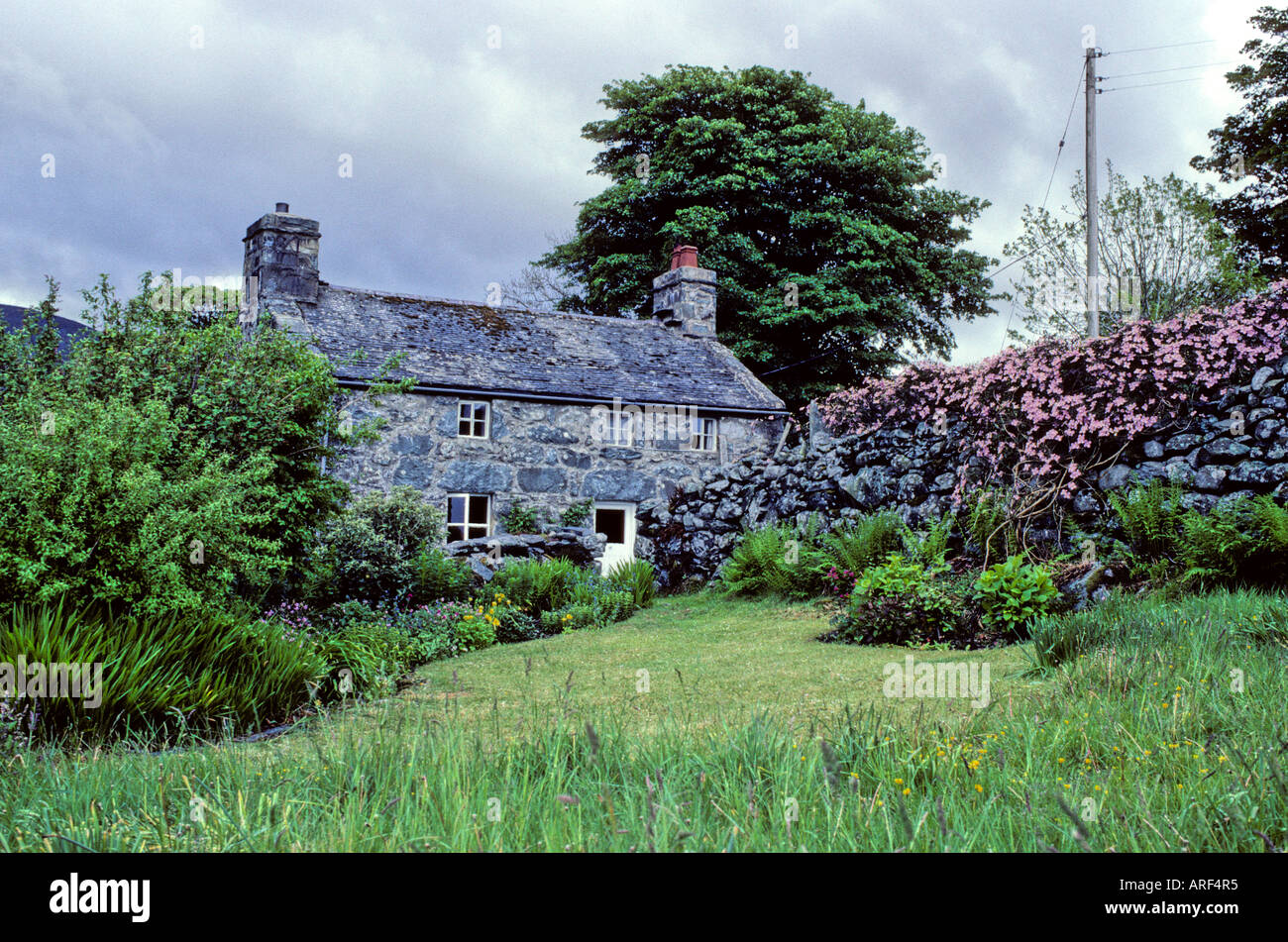 Idyllisches Landhaus, Llanbedr, North Wales, UK Stockfoto
