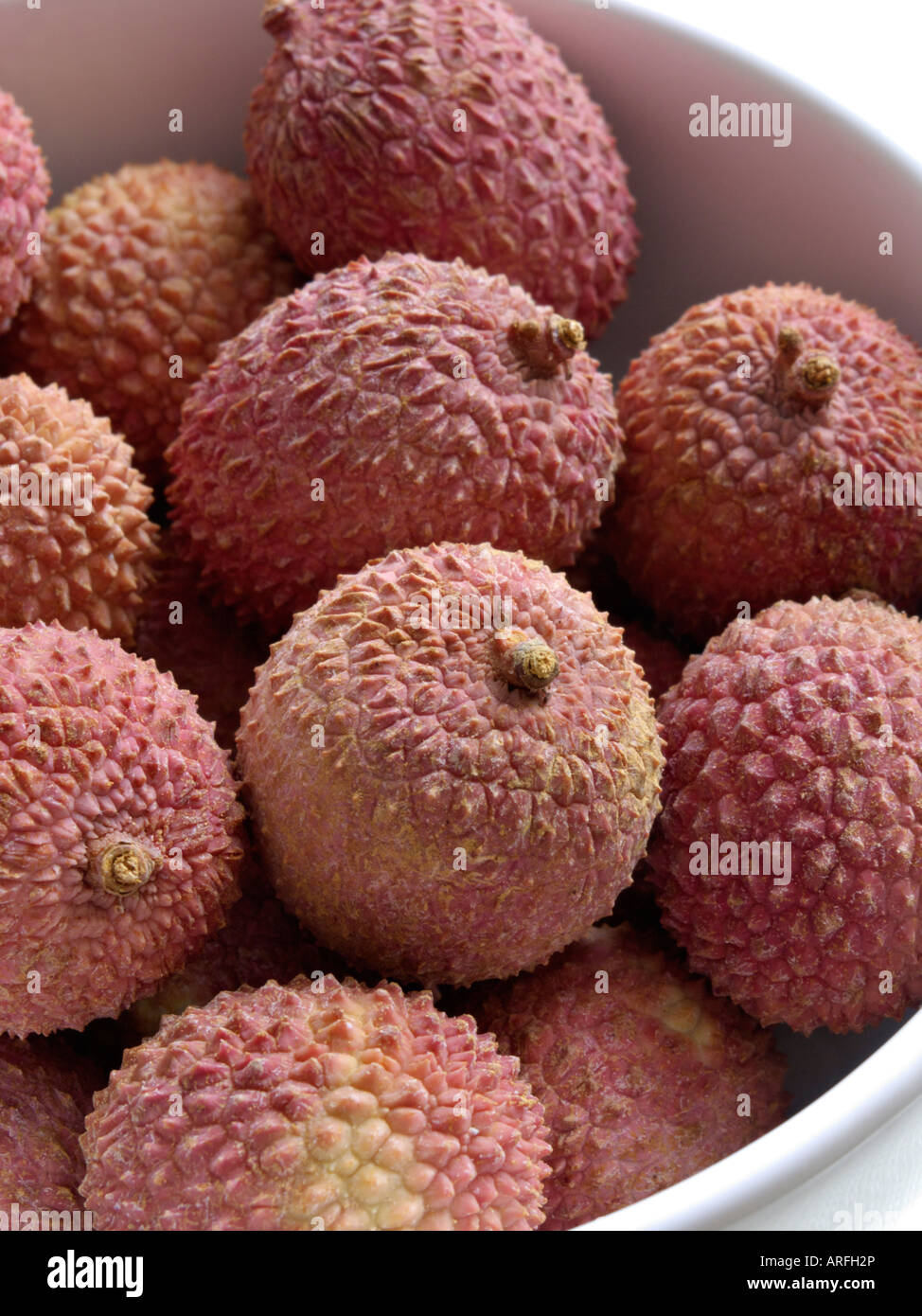 Litschi (Litchi sinensis) Stockfoto