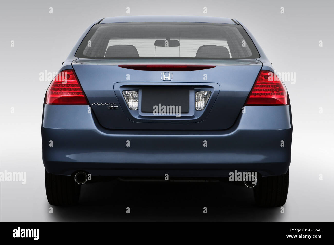 2007 Honda Accord Se V6 Blau Low Wide Hinten Stockfotografie Alamy