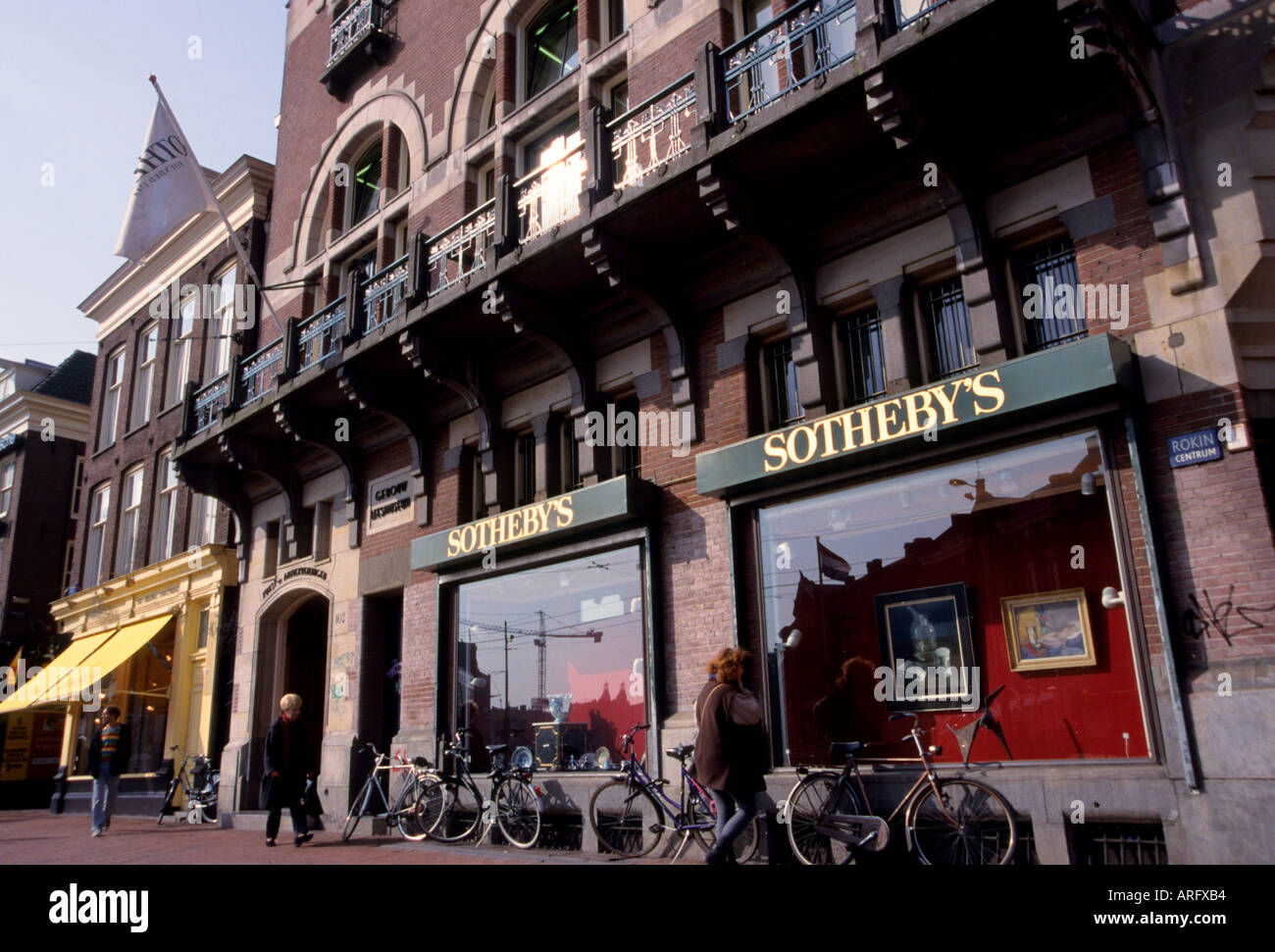 Amsterdam Sotheby's Amsterdam Auktion Haus Kunst Stockfoto