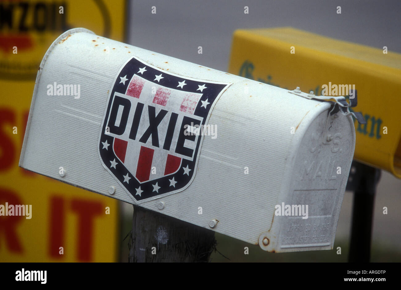 Postfach im Süden der USA Stockfoto