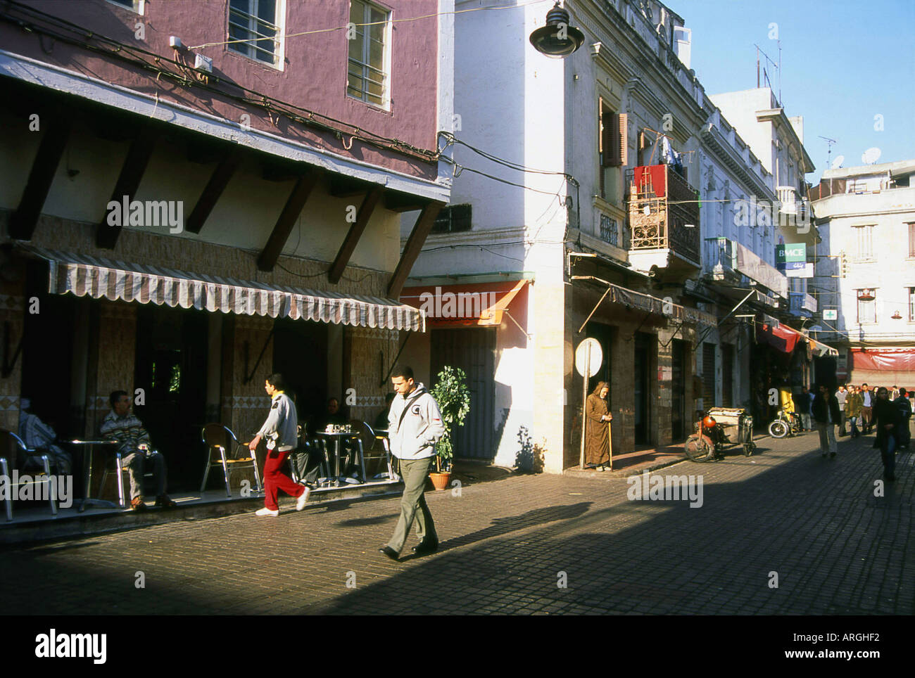 Alte Medina Dar el Baida größere Casablanca Region Westen Marokkos Maghreb maghrebinischen Berber arabische arabische marokkanische Nordafrika Stockfoto