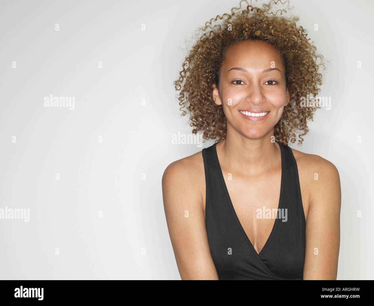 Porträt der Frau Stockfoto