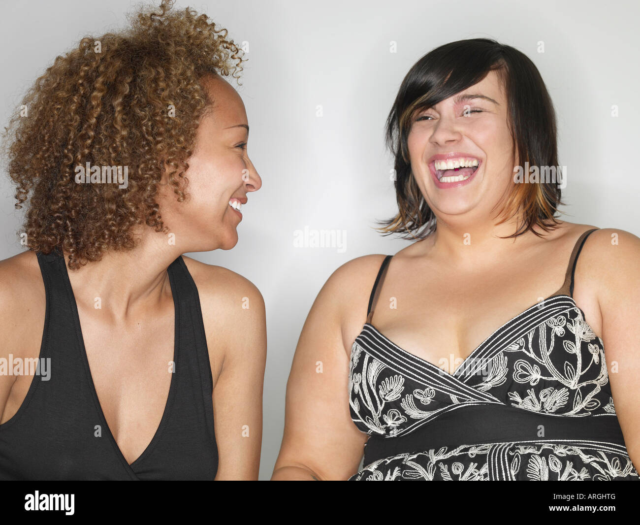 Porträt von Freunden Stockfoto