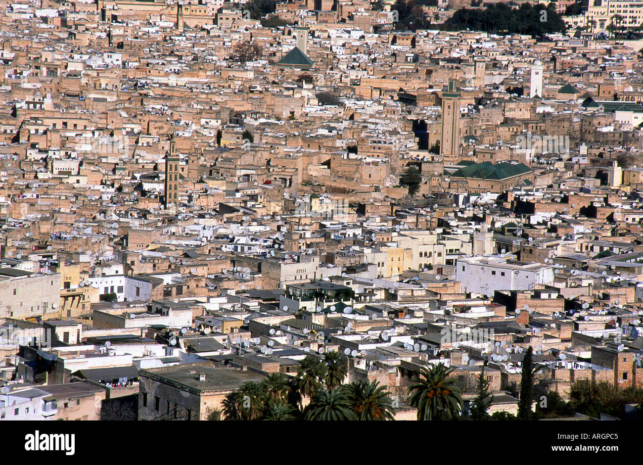 Fes Fes Fès-Boulemane Nordmarokko mittleren Atlas Maghreb maghrebinischen Berber arabische arabische marokkanische Nordafrika Stockfoto