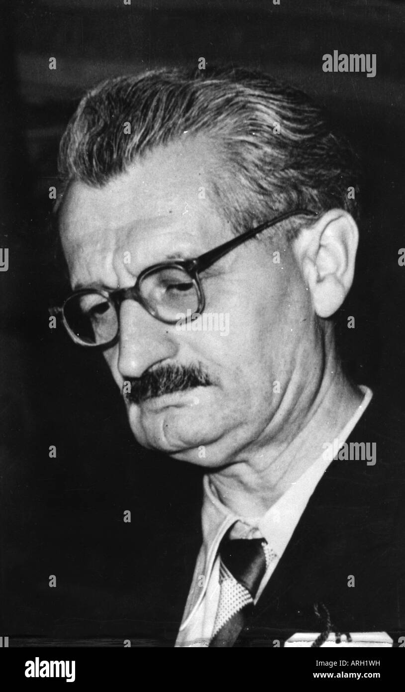 Oberth, Hermann, 25.6.1894 28.12.1989, deutscher Physiker, Porträt