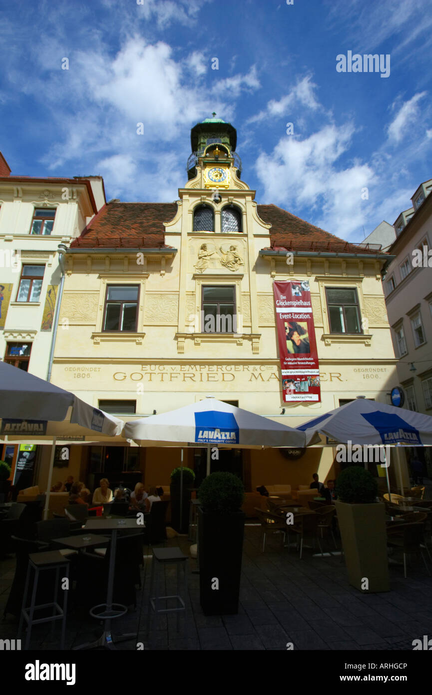 Glockenspiel Graz Österreich Stockfoto