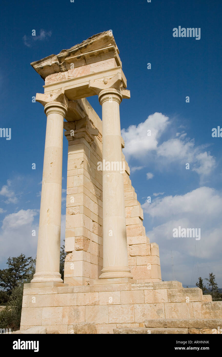 Das Heiligtum des Apollo-Hylates Pafos-Zypern Stockfoto