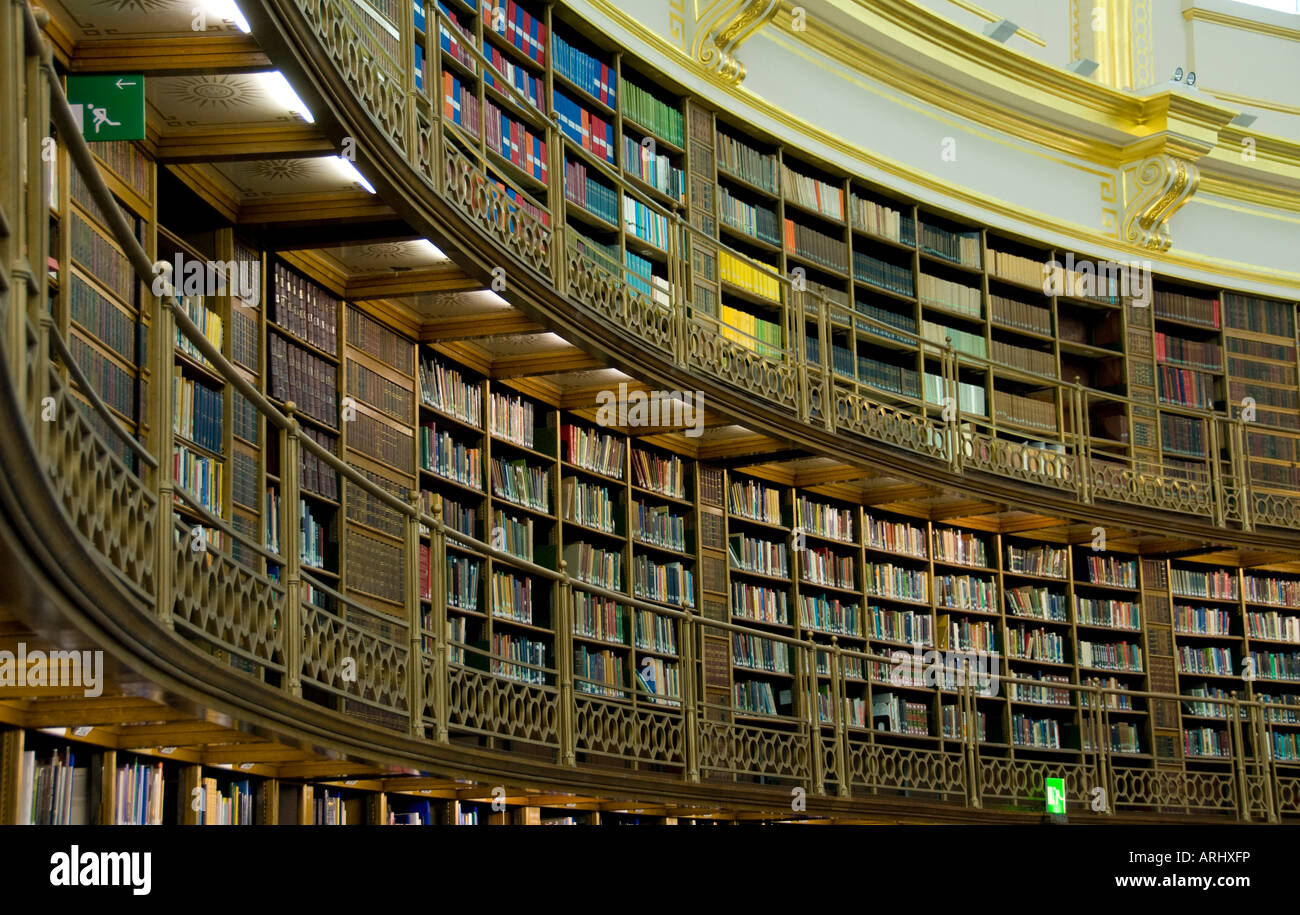 British Library Reading Room Stockfotos British Library