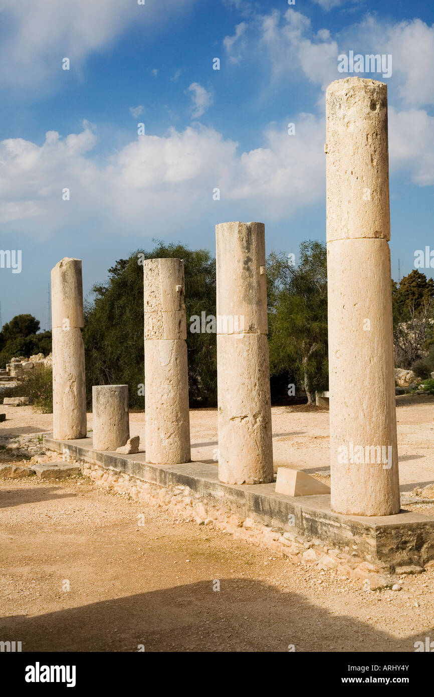 Das Heiligtum des Apollo-Hylates Pafos-Zypern Stockfoto