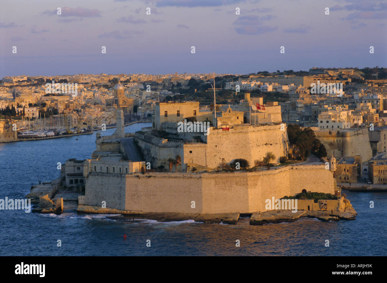 Fort St. Elmo, Valletta (Valletta), Malta, Mittelmeer, Europa Stockfoto