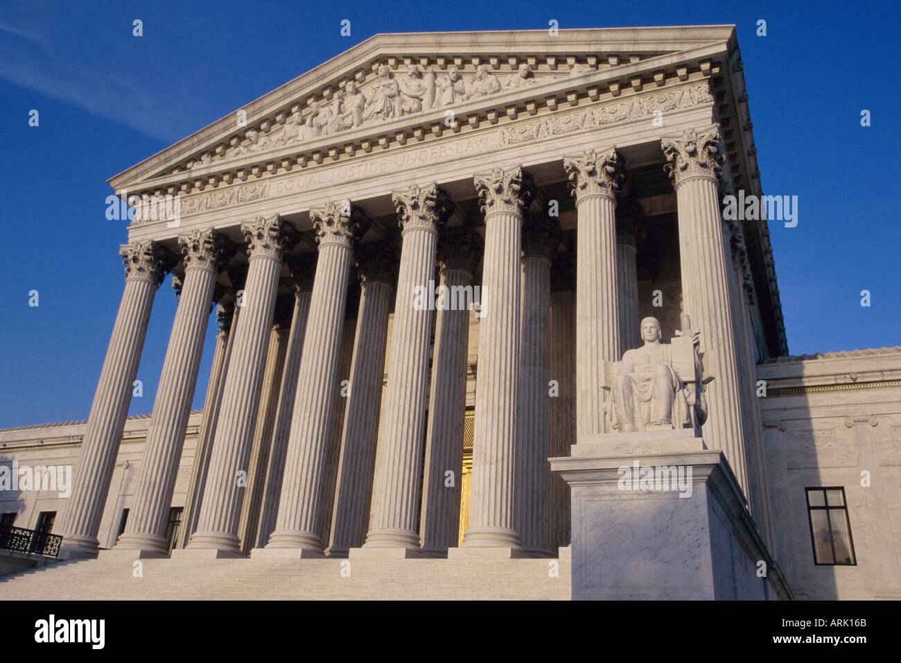 U S Supreme Court Washington D C USA Stockfoto